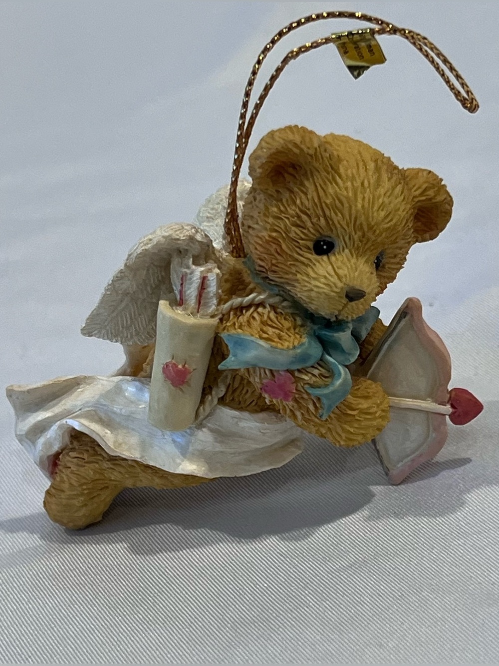 Vintage 1994 Enesco Cherished Teddies Angel Bear Ornament Christmas Holiday